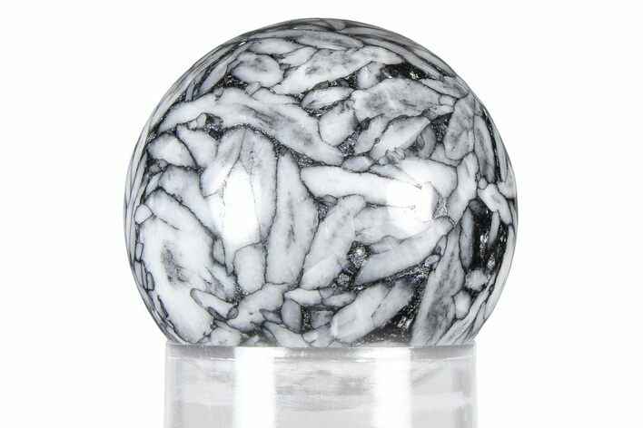 Polished Pinolite Sphere - Austria #380792